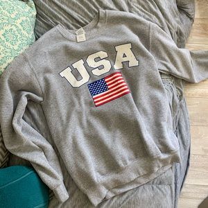 USA crew neck